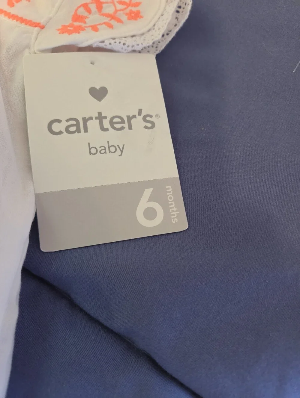 NWT-Carters 2pc 6 Month Outfit
